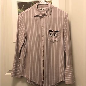 Madewell shirt in lilac color